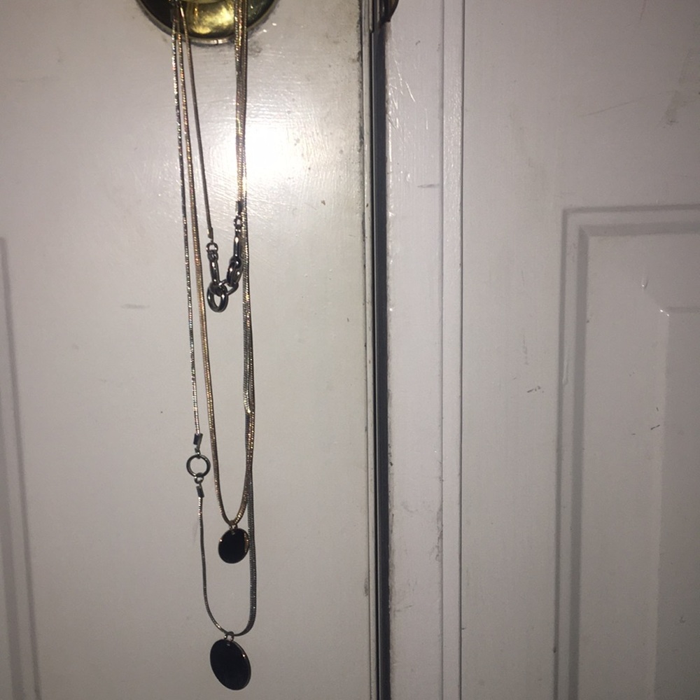 Free People layered choker necklace